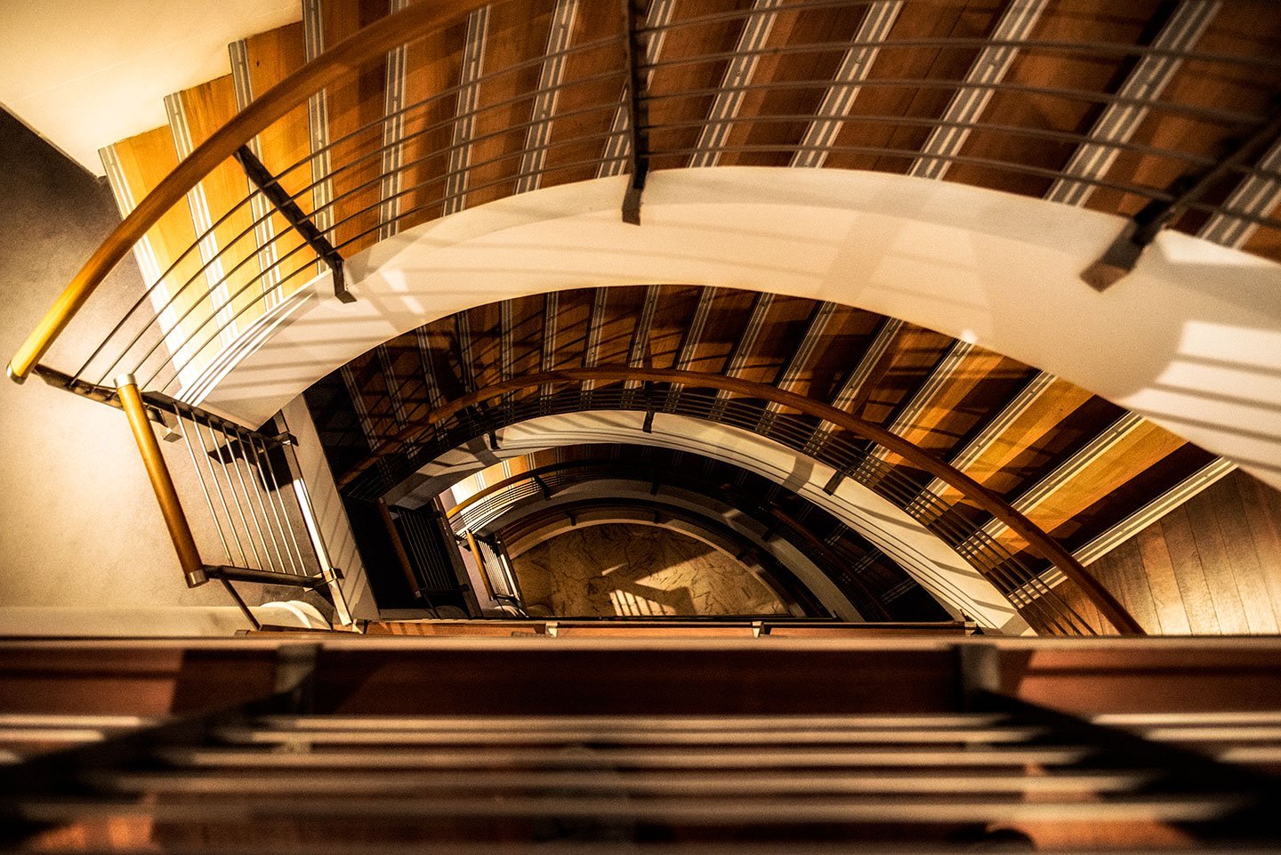 Teatro Calderón, escaleras. Valladolid