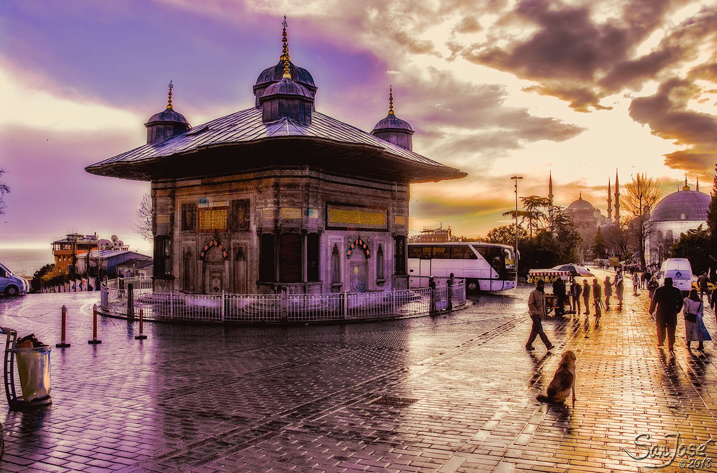 Atardecer en Estambul