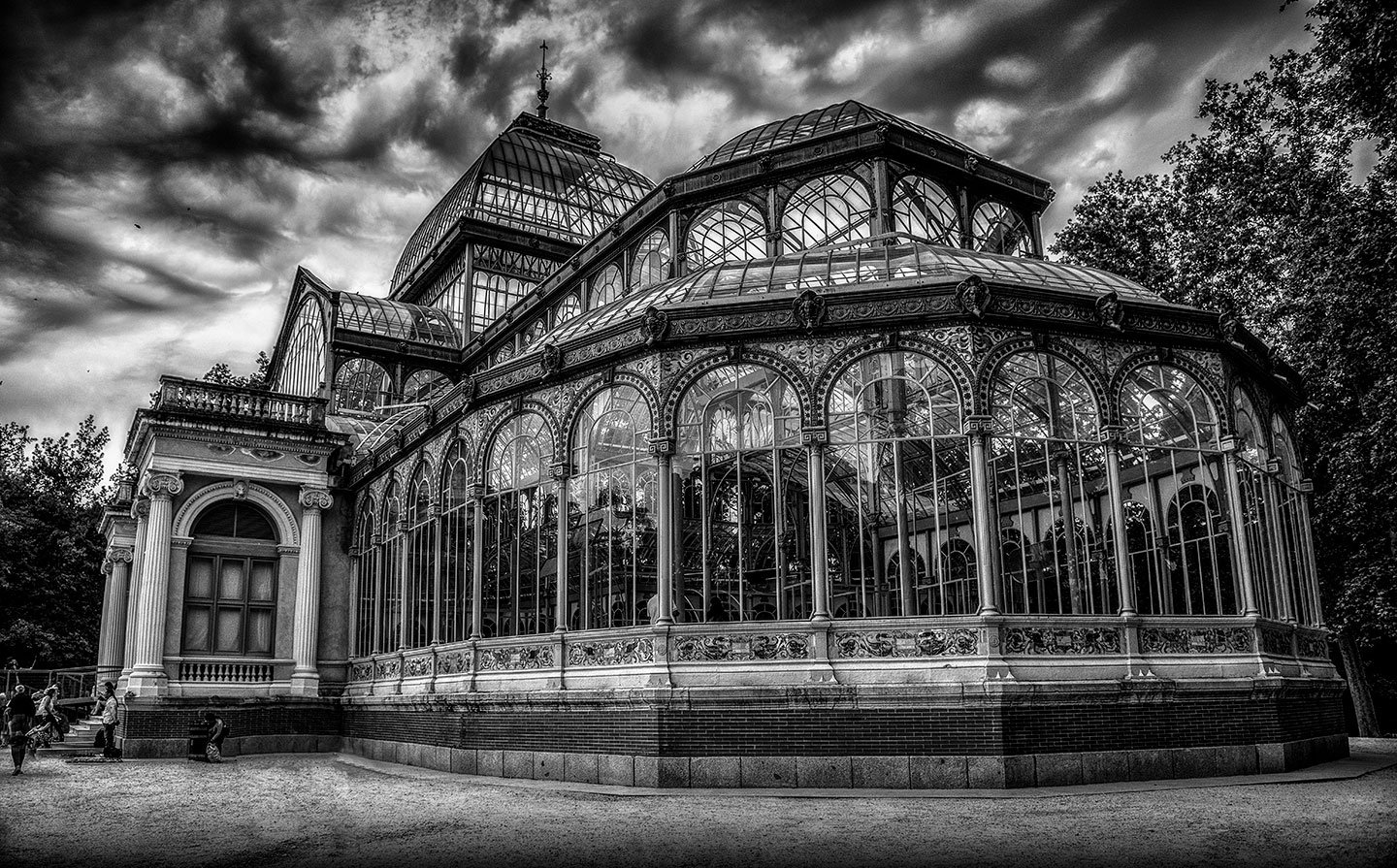 Palacio de Cristal. El Retiro. Madrid