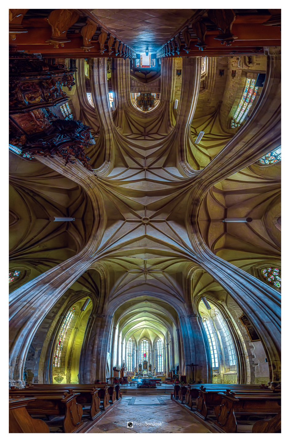 Cluj. Romania. Iglesia de San Miguel